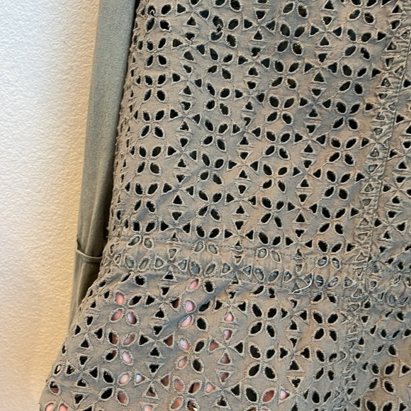 Harper Eyelet Utility Jacket Size Medium - Picture 6 of 8